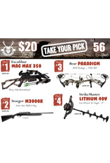 DRAW #1786 - Take Your Pick - Excalibur, Stoeger, Bear OR StrikeMaster! DRAW #1786 - Take Your Pick - Excalibur, Stoeger, Bear OR StrikeMaster!