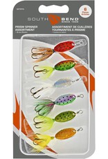 south bend Spinnerbait Prism Spinner Assortment 1/8oz 6pk
