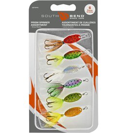 south bend Spinnerbait Prism Spinner Assortment 1/8oz 6pk