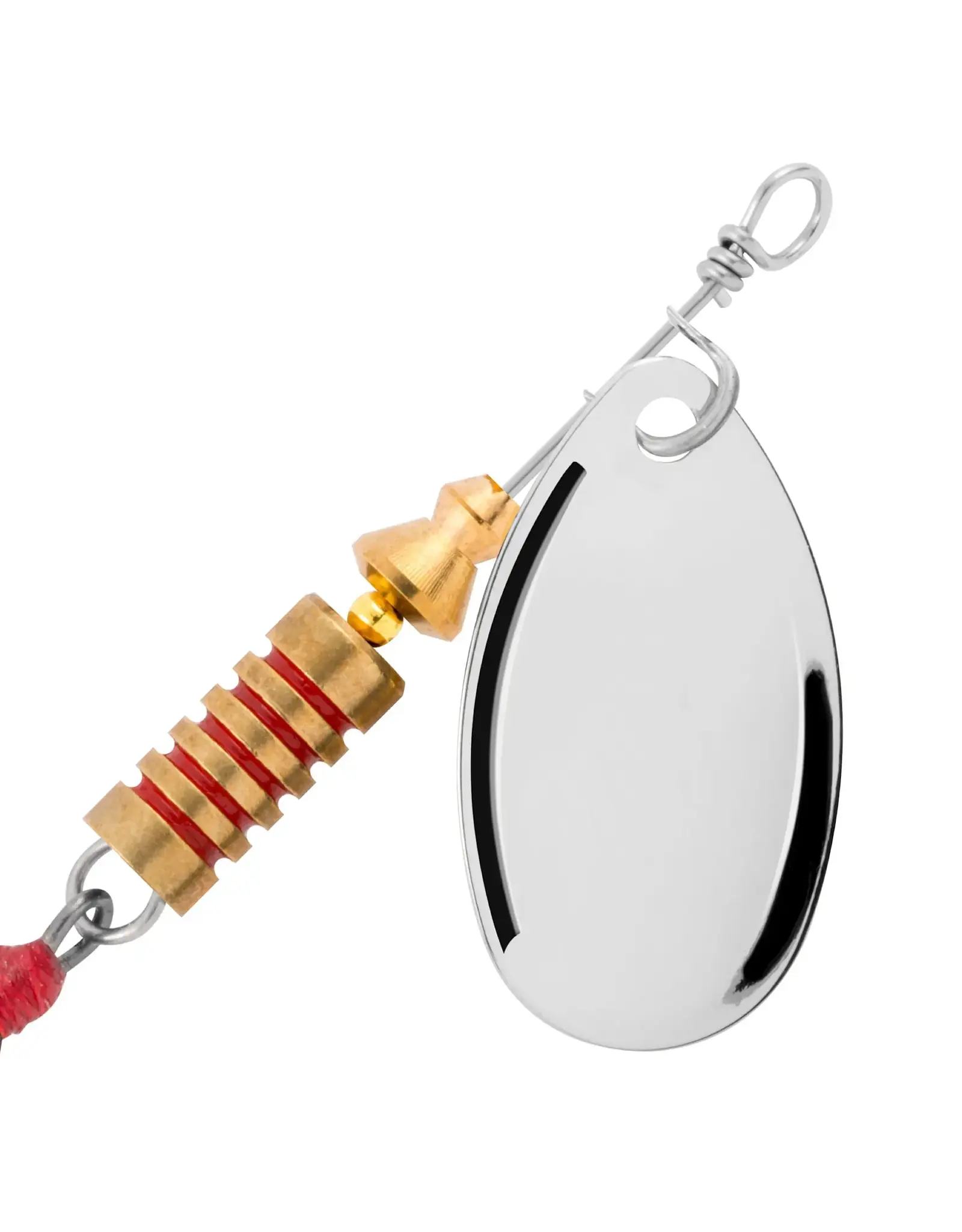 south bend South Bend Bad Axe Spinner 1/4oz Silver Number 3, SB-BA14-S