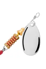 south bend South Bend Bad Axe Spinner 1/4oz Silver Number 3, SB-BA14-S