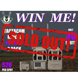 DRAW #1777 - WIN ME - Tactacam PRO 3.0 - 2 Pack ROUND 4