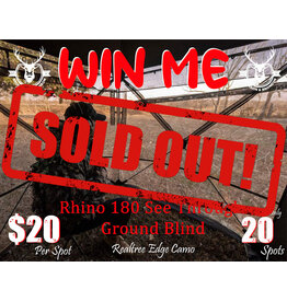DRAW #1780 - WIN ME - RHINO 180 BLIND! ROUND 4