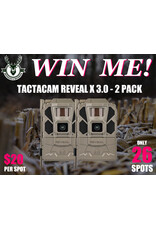 DRAW #1787 - WIN ME - Tactacam Reveal X 3.0 - 2 Pack! ROUND 9