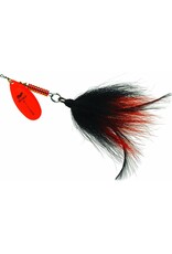 Mepps Mepp's BM HO-BO MuskyKiller-Bucktail, 3/4-Ounce, Hot Orange