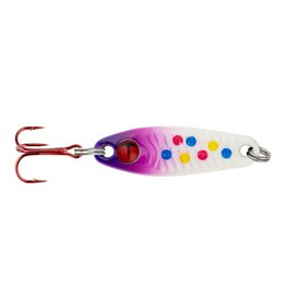 Northland Fishing Tackle Northland Tungsten Buckshot Spoon 1/4 oz Super Glo Purple Wonder