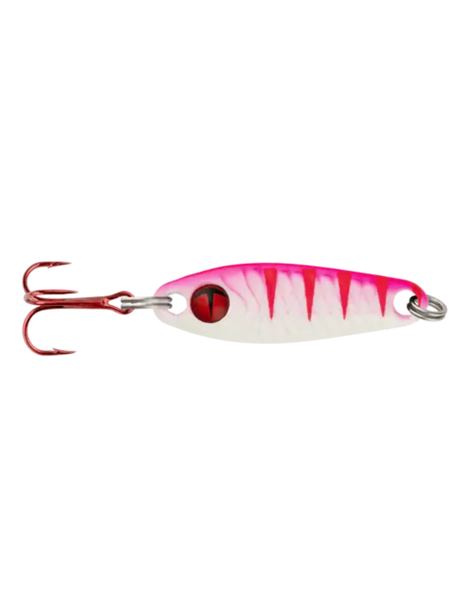Northland Fishing Tackle Northland Tackle Tungsten Buck-Shot Rattle Spoon - 1/4 oz. - UV Pink Tiger