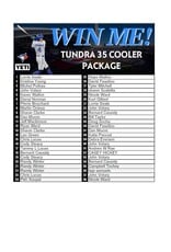 DRAW #1779 - WIN ME - Yeti 35 Package - Blue Jays Themed!