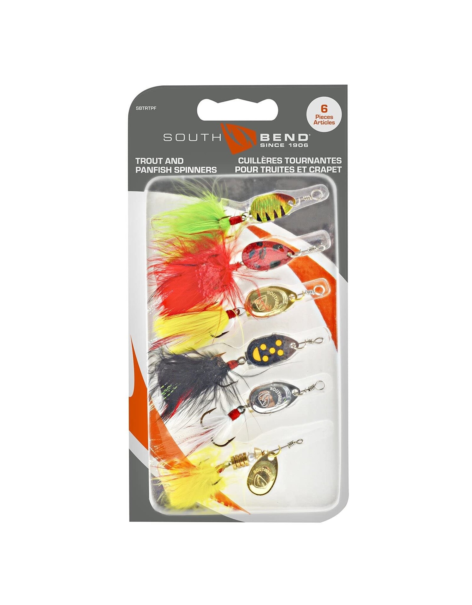 south bend South Bend Lures Trout & Panfish Spinners 6 Pack