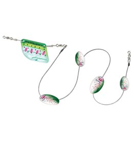 panther martin Panther Martin High Lake Troll Rig Holographic Green/Gold 1oz