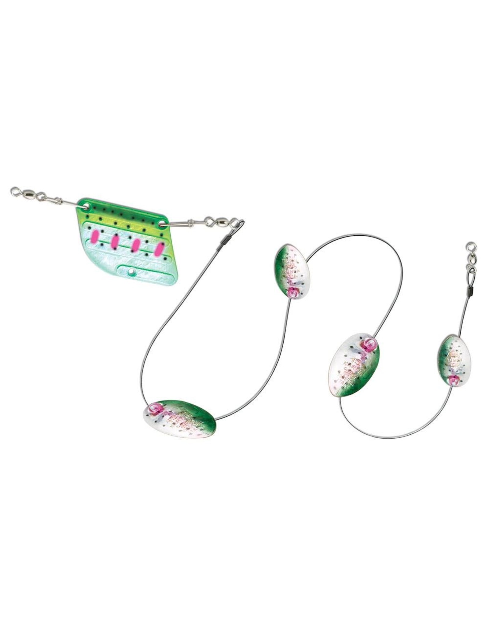 panther martin Panther Martin High Lake Troll Rig Holographic Green/Gold 1oz