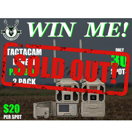 DRAW #1783 - WIN ME - Tactacam PRO 3.0 - 2 Pack ROUND 5
