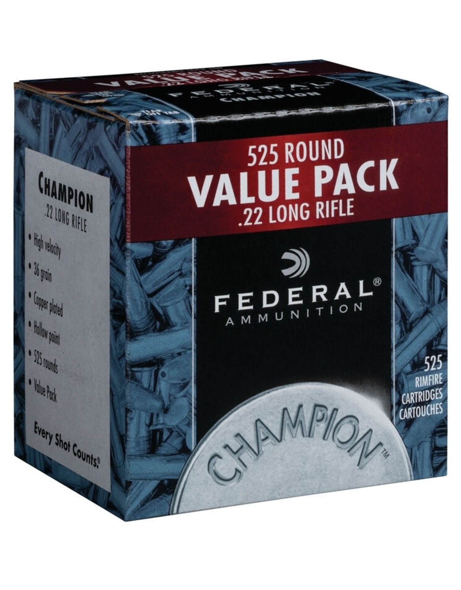 Federal Federal 22LR Value Pack - 525 Rounds