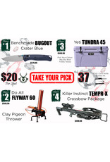 DRAW #1790 - Take Your Pick - Benchmade, Do All, Yeti OR Killer Instinct!