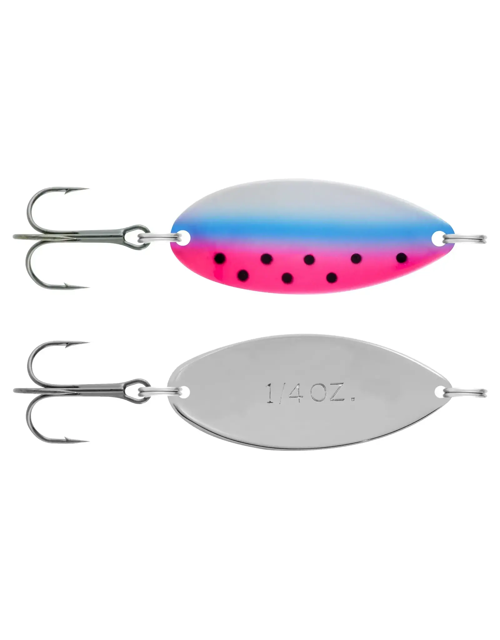 south bend South Bend Kast-A-Way Shud-L Spoons - 1/4 oz. - Rainbow Trout