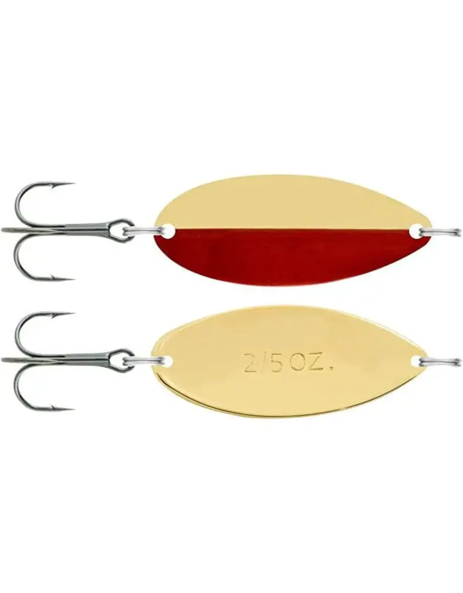 south bend South Bend Kast-A-Way Shud-L Spoons - 1/4 oz. - Gold/Red