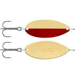 south bend South Bend Kast-A-Way Shud-L Spoons - 1/4 oz. - Gold/Red
