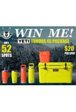 DRAW #1791 - WIN ME - Yeti Tundra 45 Firefly Yellow Package!