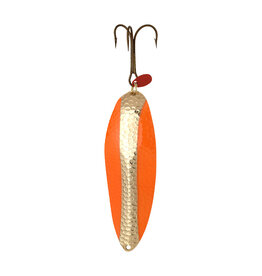 Lucky Strike Lucky Strike 3" Lizard Lure Hammered Fl Orange Gold