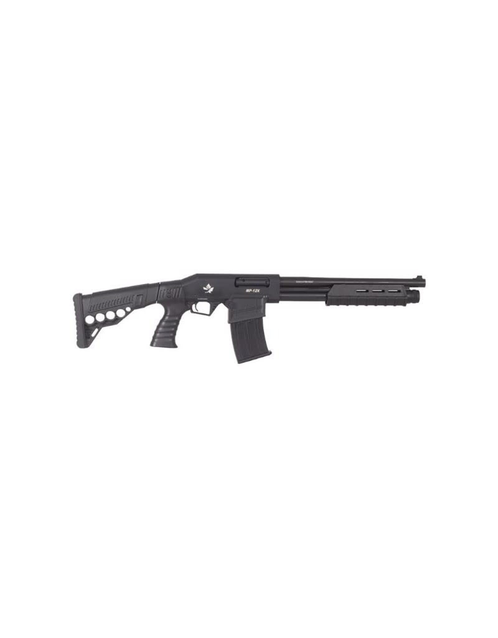 dm arms DM Arms - MP12-X, Pump Action Shotgun, 12 Ga, 13" Bbl, 5 Pc Choke Set, Blk Syn Stock, Includes 2-10 rnd Mag