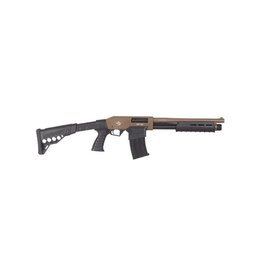 dm arms DM Arms - MP12-X, Pump Action Shotgun, 12 Ga, 13" Bbl, 5 Piece Choke Set, FDE Stock, Includes 2- 10 rnd Mag