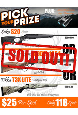 DRAW #1785 - Pick Your Prize - Sako, Smith & Wesson OR Tikka!