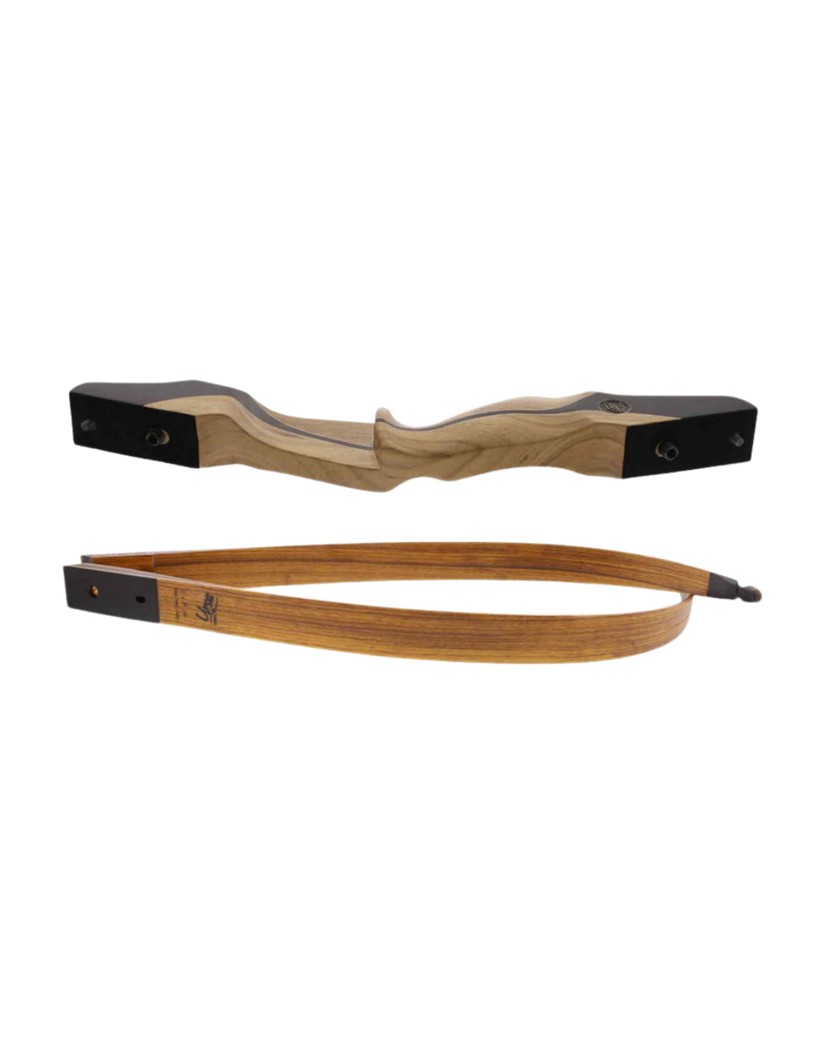 Galaxy Ursa Takedown Riser 18" Right / Galaxy Ursa Clear Glass Takedown Limbs 30lbs