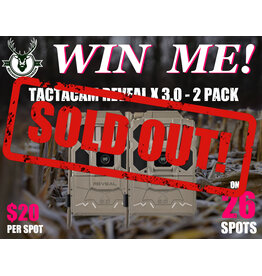 DRAW #1787 - WIN ME - Tactacam Reveal X 3.0 - 2 Pack! ROUND 9
