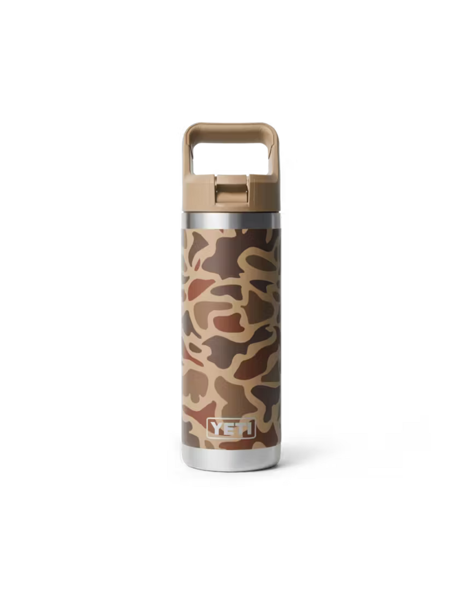 Yeti Yeti Rambler® 18oz/532 ML Water Bottle WITH COLOUR-MATCHED STRAW CAP - Wetlands Camo