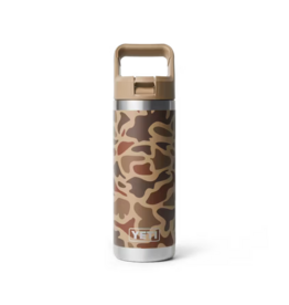 Yeti Yeti Rambler® 18oz/532 ML Water Bottle WITH COLOUR-MATCHED STRAW CAP - Wetlands Camo