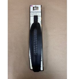 AA&E Leathercraft Black Leather Trophy Gunsling with Basketweaver Embossed Leather by AA&E Leathercraft 8501081 010 Made in the USA