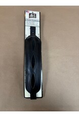 AA&E Leathercraft AA&E Leathercraft Black Leather Trophy Sling w/ Figure 8-Pattern Black Suede 8501022010