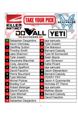 DRAW #1790 - Take Your Pick - Benchmade, Do All, Yeti OR Killer Instinct!