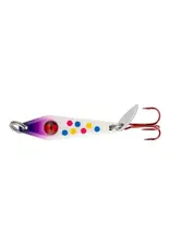 Northland Fishing Tackle Northland Tungsten Slim Spoon - 1/4oz Super Glo Purple Wonder