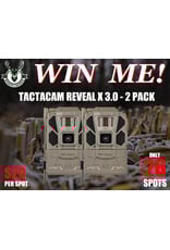 DRAW #1795 - WIN ME - Tactacam Reveal X 3.0 - 2 Pack! ROUND 10