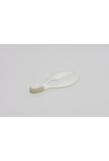 Zoom Zoom 037045 Super Chunk Jig Trailer, 3 1/2", 5Pk, White Pearl