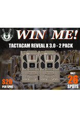 DRAW #1796 - WIN ME - Tactacam Reveal X 3.0 - 2 Pack! ROUND 11