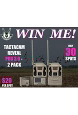 DRAW #1799 - WIN ME - Tactacam PRO 3.0 - 2 Pack ROUND 6