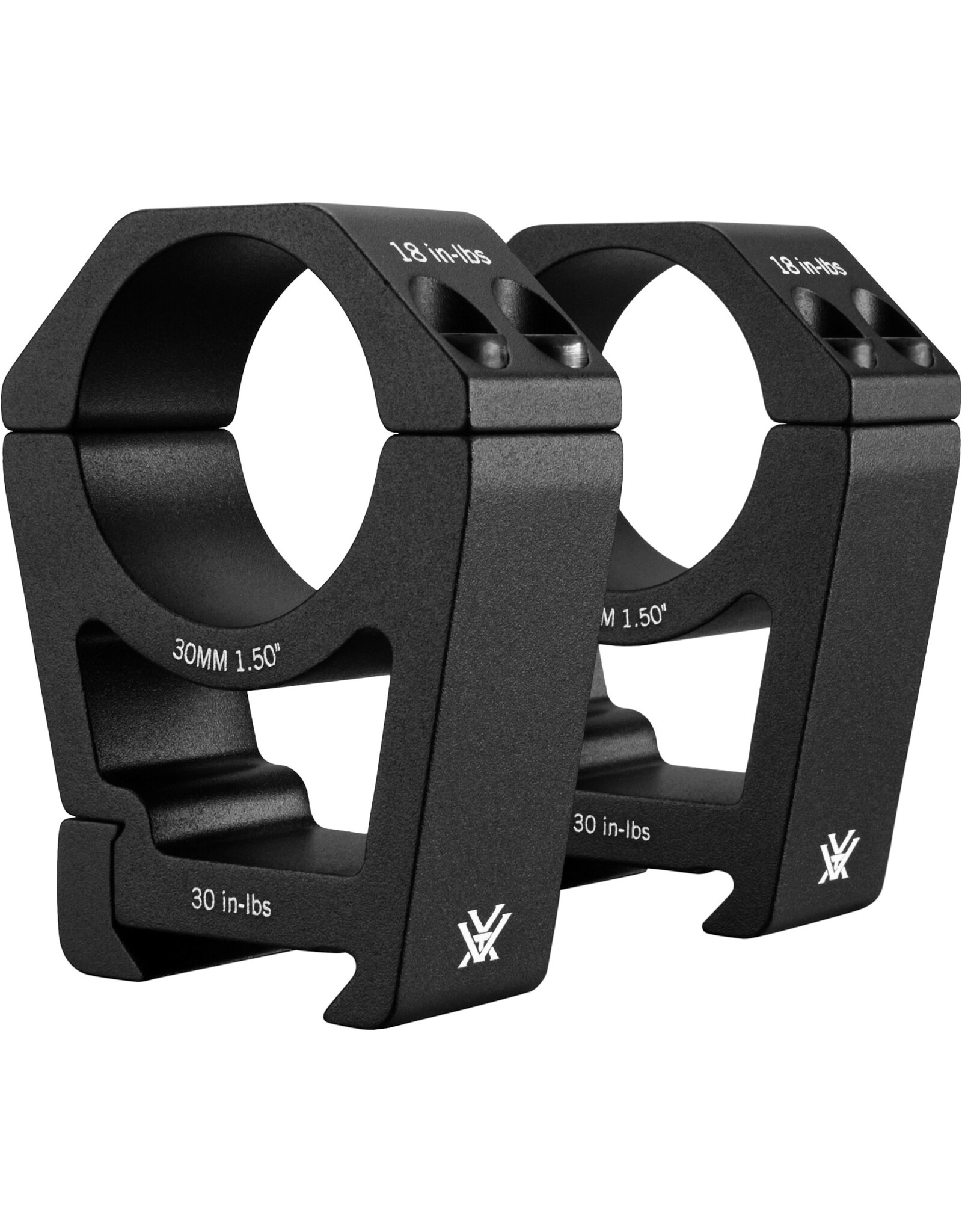 Vortex Vortex Sport Riflescope Rings 30mm Extra High 1.5" (2 rings)