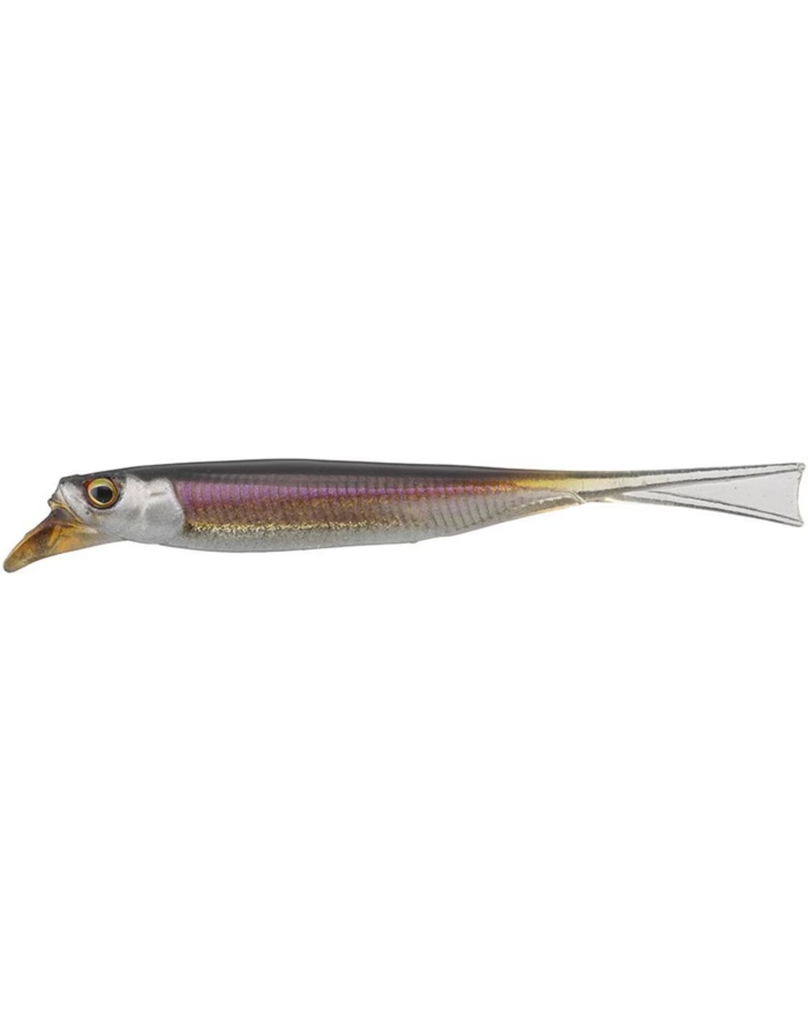 Jackall Jackall Revoltage RV-Drift Fry Soft Plastic Minnow - 4 Inch - Flashing Wakasagi