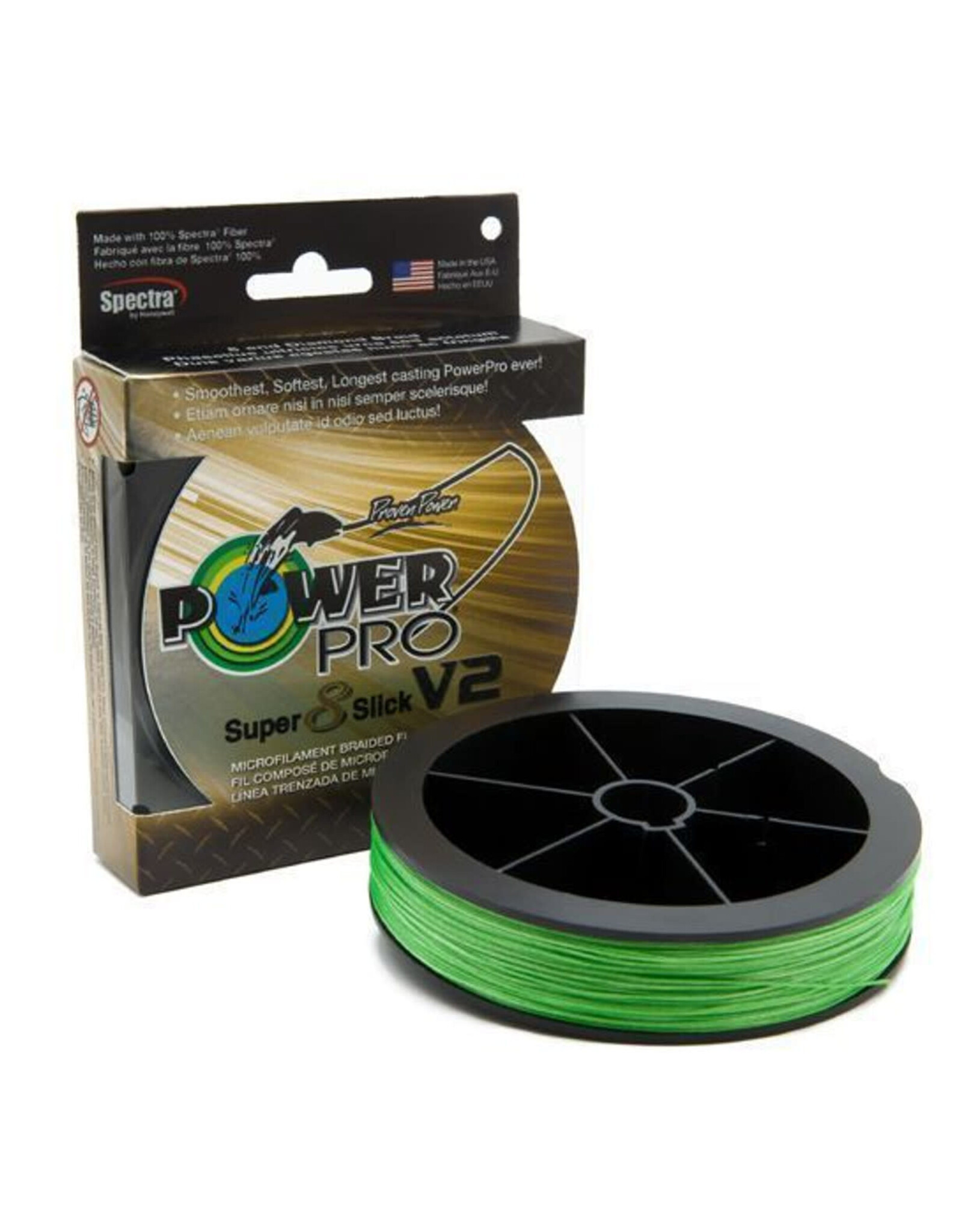 Power Pro Power Pro Super Slick V2 Braided Line 10lb 150yds - Aqua Green