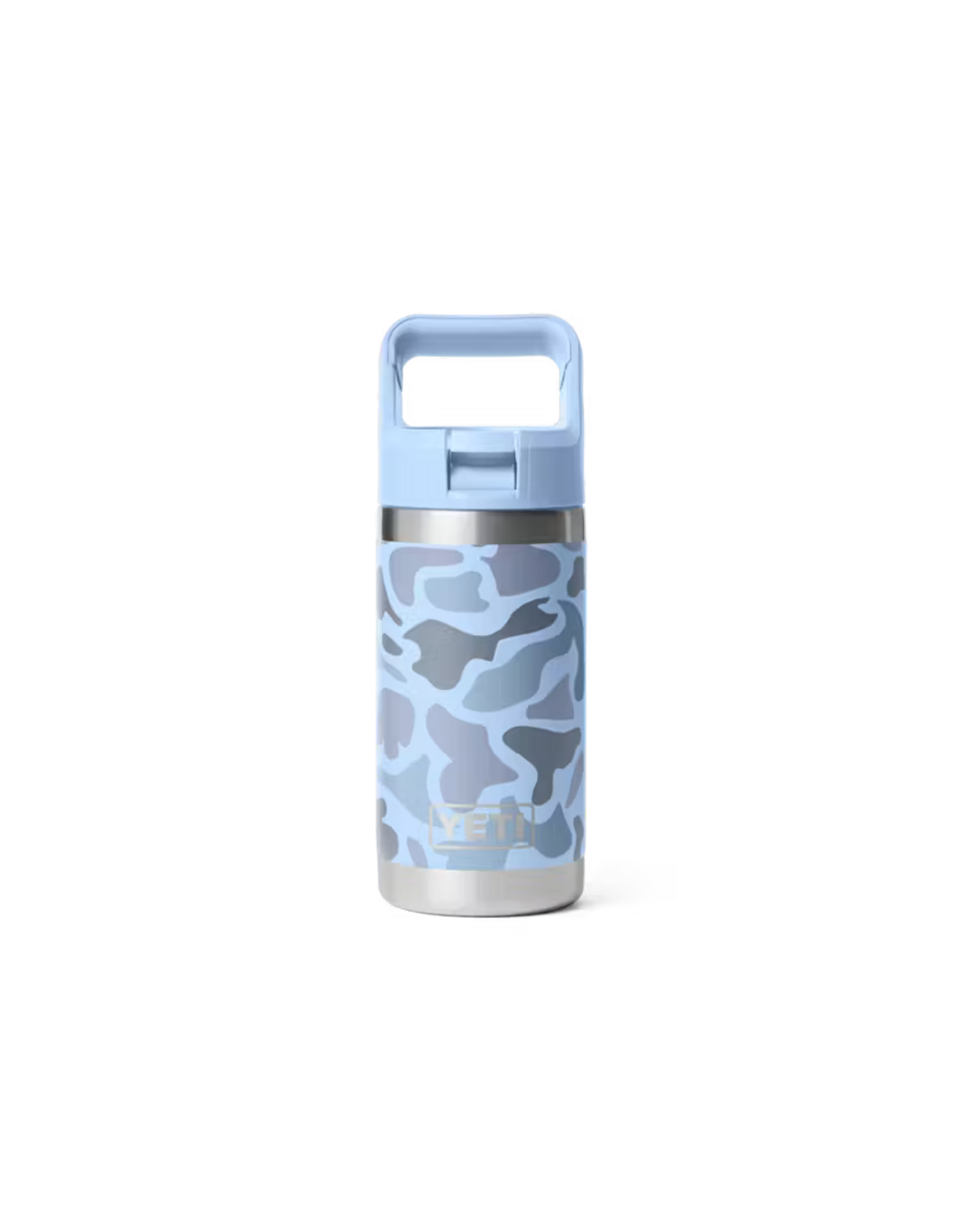 Yeti Yeti Rambler® Jr. 355 ML Kids Water Bottle WITH COLOUR-MATCHED STRAW CAP - Blue Camo