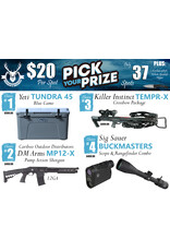 DRAW #1804 - Pick Your Prize - Yeti, Cariboo, Killer Instinct OR Sig Sauer!