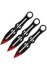 falcon knives Falcon Throwing Knife Set Red FLNA5103RD