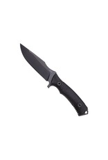 Acta Non Verba Acta Non Verba M311 Comp Fixed Blade Knife 4.5" Elmax Black DLC Clip Point Blade, Black Micarta Handles, Black Kydex Sheath - ANVM311-064