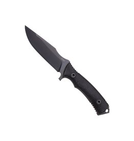 Acta Non Verba Acta Non Verba M311 Comp Fixed Blade Knife 4.5" Elmax Black DLC Clip Point Blade, Black Micarta Handles, Black Kydex Sheath - ANVM311-064