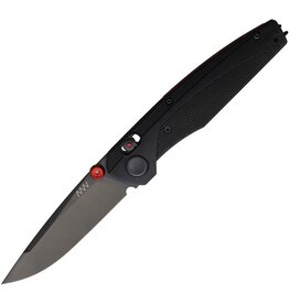 Acta Non Verba Acta Non Verba A100019 A100 Black ALock Knife Blk/Red Handles