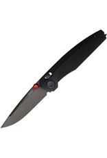 Acta Non Verba Acta Non Verba A100019 A100 Black ALock Knife Blk/Red Handles