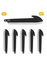 Outdoor Edge Outdoor Edge 3.0in Sheepsfoot Blade 6 Pack Black Replacement Blades OERRSF30K-6C