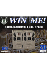 DRAW #1809 - WIN ME - Tactacam Reveal X 3.0 - 2 Pack! ROUND 12